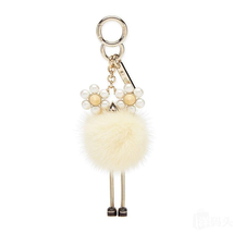 Fendi Ladies Bugs Light Yellow Fd Charm Mcro Plcno Occhi 7AR676-A1LC-F137K