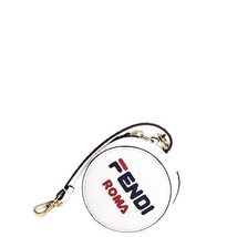 Fendi Ladies Fendi Fila White Mania Backpack Charm 7AR730-A655-F15K6