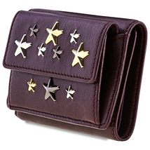 Jimmy Choo Ladies French Purse wallet Stars Grape Nemo French Prs Mult Star 182 NEMO LTR GRAPE/METALLIC MIX