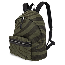 Saint Laurent YSL Men's Backpack City Dark Green Sl Bkpk W Check 5349679WM1F3372