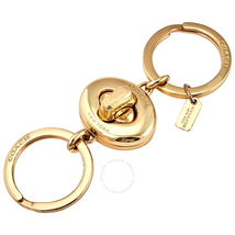 Coach Ladies Keyfobs Gold Co Mti Trnlk Vlt Kf 63074 GLD