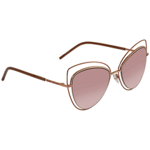 Marc Jacobs Marc Jacobs Pink Beige Cat Eye Ladies Sunglasses MARC8S0TXA56 MARC8S0TXA56