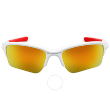Oakley Quarter Jacket Fire Iridium Sport Youth Fit Sunglasses OO9200-920003-61
