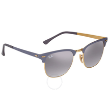 Ray Ban RayBan Clubmaster Metal Grey Gradient Mirror Sunglasses RB37169158AH51