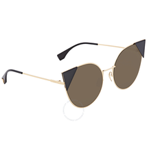 Fendi Brown Cat Eye Sunglasses FF 0190/S 0002M