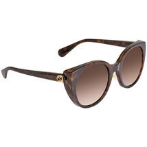 Gucci Gucci Brown Cat Eye Ladies Sunglasses GG0369S 002 54 GG0369S 002 54