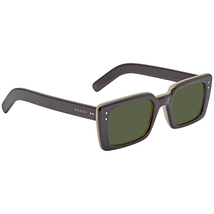 Gucci Gucci Green Rectangular Men's Sunglasses GG0539S 005 52 GG0539S 005 52