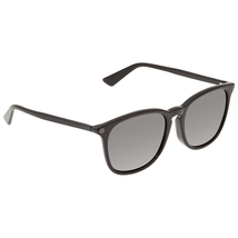 Gucci Gucci Grey Square Unisex Sunglasses GG0154SA 005 56 GG0154SA 005 56