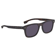 Hugo Boss Hugo Boss Gray Bue Square Men's Sunglasses BOSS0925-0HGIR-52 BOSS0925-0HGIR-52