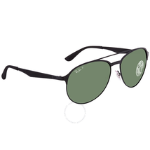 Ray Ban Polarized Green Classic G-15 Aviator Men's Sunglasses RB3606 RB3606 186/9A59