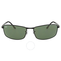 Ray Ban RB3498 Green Classic Sunglasses RB3498 002/71 61-17 RB3498 002/71 61-17