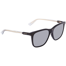 Gucci Gucci Grey Rectangular Men's Sunglasses GG0495S00557 GG0495S00557