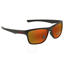 Oakley Holston Prizm Ruby Rectangular Men's Sunglasses OO9334 933412 58 OO9334 933412 58