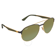 Ray Ban Brown Gradient Aviator Men's Sunglasses RB3606 9076E8 59 RB3606 9076E8 59