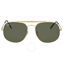 Ray Ban General Green Classic G-15 Metal Sunglasses RB3561 001 57