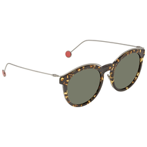 Dior Dior Green Round Ladies Sunglasses DIORBLOSSOM 0M7/85 DIORBLOSSOM 0M7/85