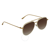 Jimmy Choo Brown Gradient Aviator Sunglasses RETO/S 57JS 57 RETO/S 57JS 57