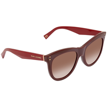 Marc Jacobs Marc Jacobs Brown Gradient Geometric Ladies Sunglasses MARC118S0OPE54 MARC118S0OPE54