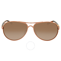 Oakley Feedback Rose Gold-Tone Aviator Sunglasses OO4079-407901-59