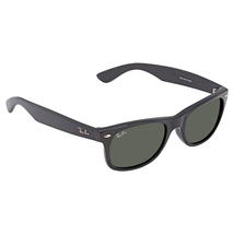 Ray Ban Ray Ban New Wayfarer Classic Crystal Green Sunglasses Men's Sunglasses 0RB2132F90152 0RB2132F90152