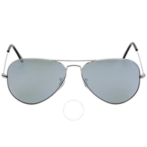 Ray Ban Aviator Silver Mirror Sunglasses RB3025 W3277 58-14 RB3025 W3277 58-14