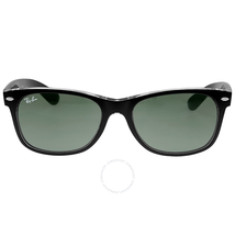 Ray Ban New Wayfarer Green Classic G-15 Sunglasses RB2132 6052 55