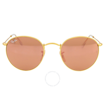 Ray Ban Ray-Ban Round Copper Flash Sunglasses RB3447 112/Z2 50-21 RB3447 112/Z2 50-21