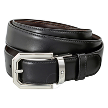Montblanc Montblanc Classic Line Reversible Cut-to-Size Belt- Black/Brown 111092
