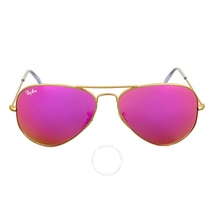 Ray Ban Ray-Ban Aviator Cylamen Flash Sunglasses 30251124T58 RB3025 112/4T 58