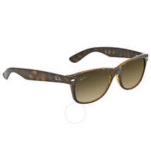 Ray Ban New Wayfarer Gold Sunglasses RB2132 710/51 55-16 RB2132 710/51 55-16