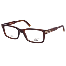 Montblanc Dark Havana Eyeglasses MB0668 052 54