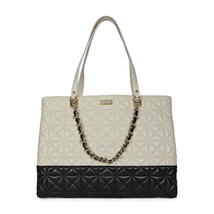 Kate Spade Open Box -  New York Sedgewick Place Francesca Large Tote Bag - Pale Cream/Black PXRU4774-167