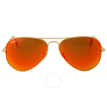 Ray Ban Ray-Ban Aviator 58mm Orange Flash Sunglasses RB3025 112/69 58-14