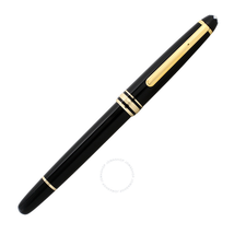 Montblanc Montblanc Meisterstuck Classique Gold Luxury Rollerball Black 163BLK