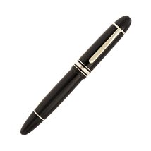 Montblanc Meisterstuck Gold Coated Black Piston Fountain Pen 115382