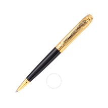 Picasso and Co Black/Gold Plated Ballpoint Pen P966GBFFB