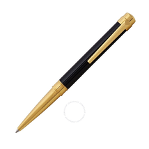 Picasso and Co Black/Gold Plated Ballpoint Pen P756BKGB