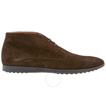 Tod's Men's Brown Lace-Up Suede Shoes XXM0TF00D80RE0S800