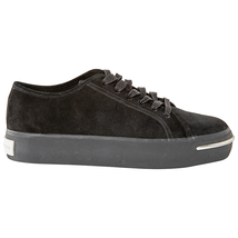 Alexander Wang Ladies Black Suede Sneaker 3038N0033S 001