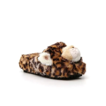 Dolce and Gabbana Dolce & Gabbana Ladies Slipper in Multicolor Fur Leo CQ0224 AM883 80995