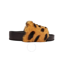 Celine Celine Boxy Paded Sandal in Shearling 319153EBF-38BO
