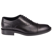Tod's Men's Black Leather Dress Oxford Lace Up XXM45A00N50D90B999