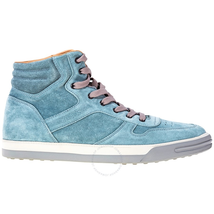 Tod's Men's Sugar Paper/Biscuit Suede Leather Sneakers XXM0RZ0H94069K914Z
