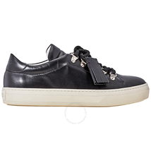 Tod's Womens Metallic Finish Sneakers in Black XXW0XK0S160GOCB999