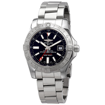 Breitling Avenger II GMT Volcano Black Dial Automatic Men's Watch A32390111B1A1