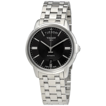 Tissot Automatics III Day Date Black Dial Men's Watch T065.930.11.051.00