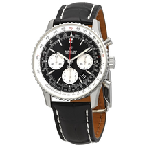 Breitling Navitimer 1 Chronograph Automatic Black Dial Men's Watch AB0121211B1P2
