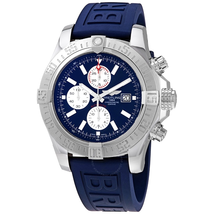 Breitling Super Avenger II Chronograph Automatic Blue Dial Men's Watch A13371111C1S2