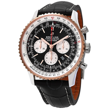 Breitling Navitimer 1 Chronograph Automatic Chronometer Black Dial Men's Watch UB0127211B1P1