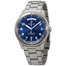 Breitling Navitimer 8 Automatic Chronometer Blue Dial Men's Watch A45330101C1A1